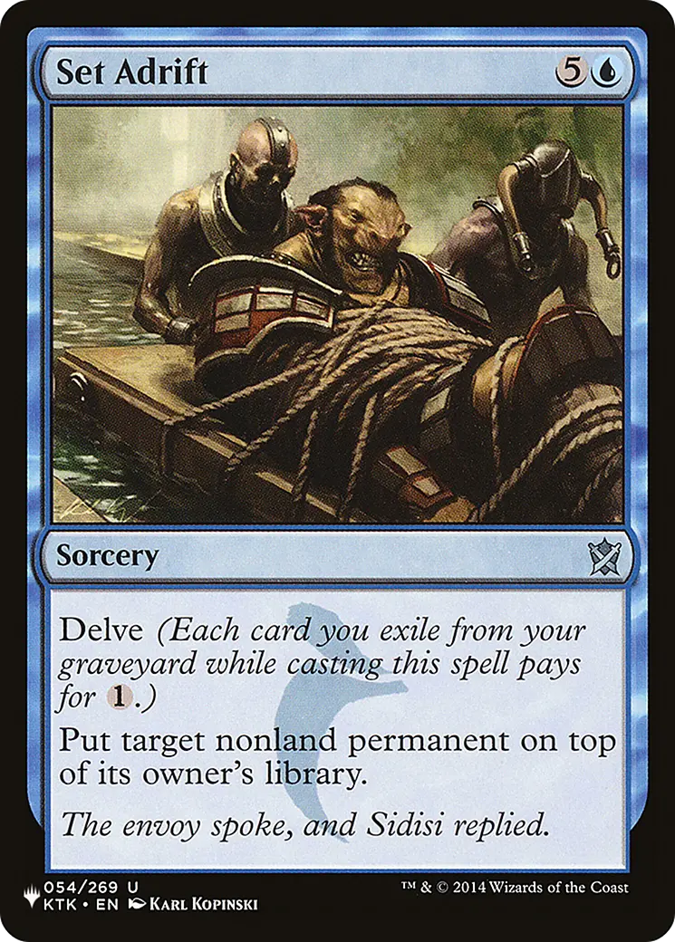 Set Adrift [The List] 1