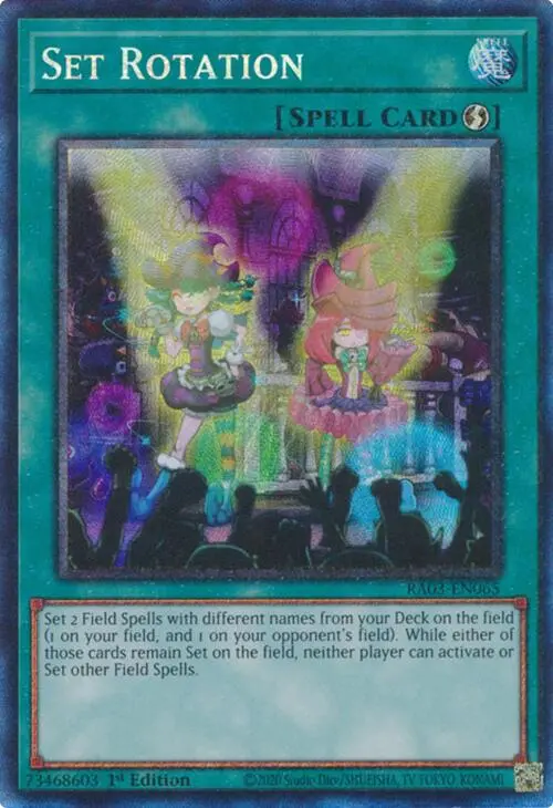 Set Rotation (Cr) [Ra03-En065] Prismatic Collector's Rare 1