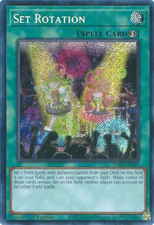 Set Rotation (Secret Rare) [Ra03-En065] Secret Rare 1