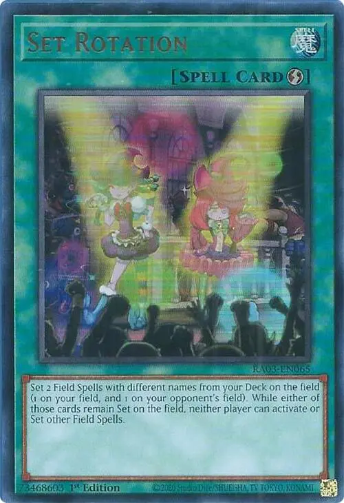 Set Rotation (Ur) [Ra03-En065] Ultra Rare 1