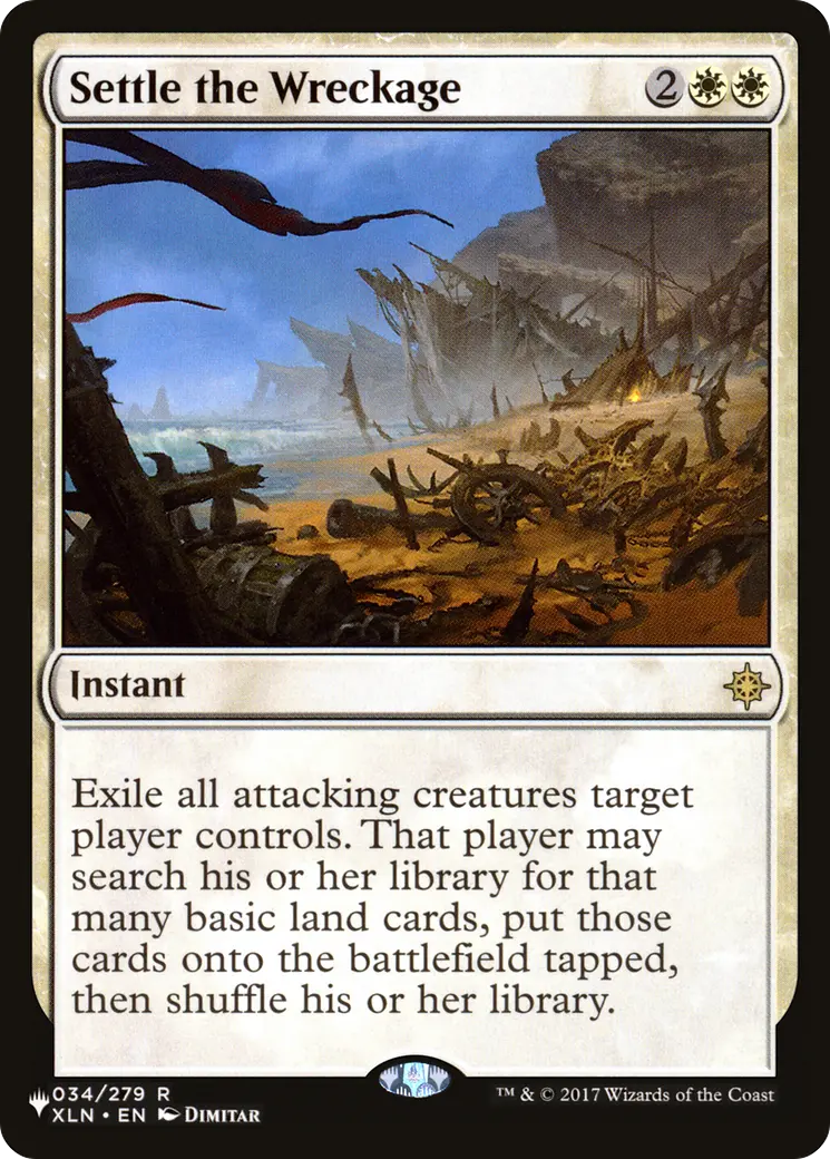 Settle The Wreckage [The List] 1