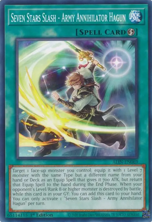 Seven Stars Slash - Army Annihilator Hagun [Alin-En069] Common 1