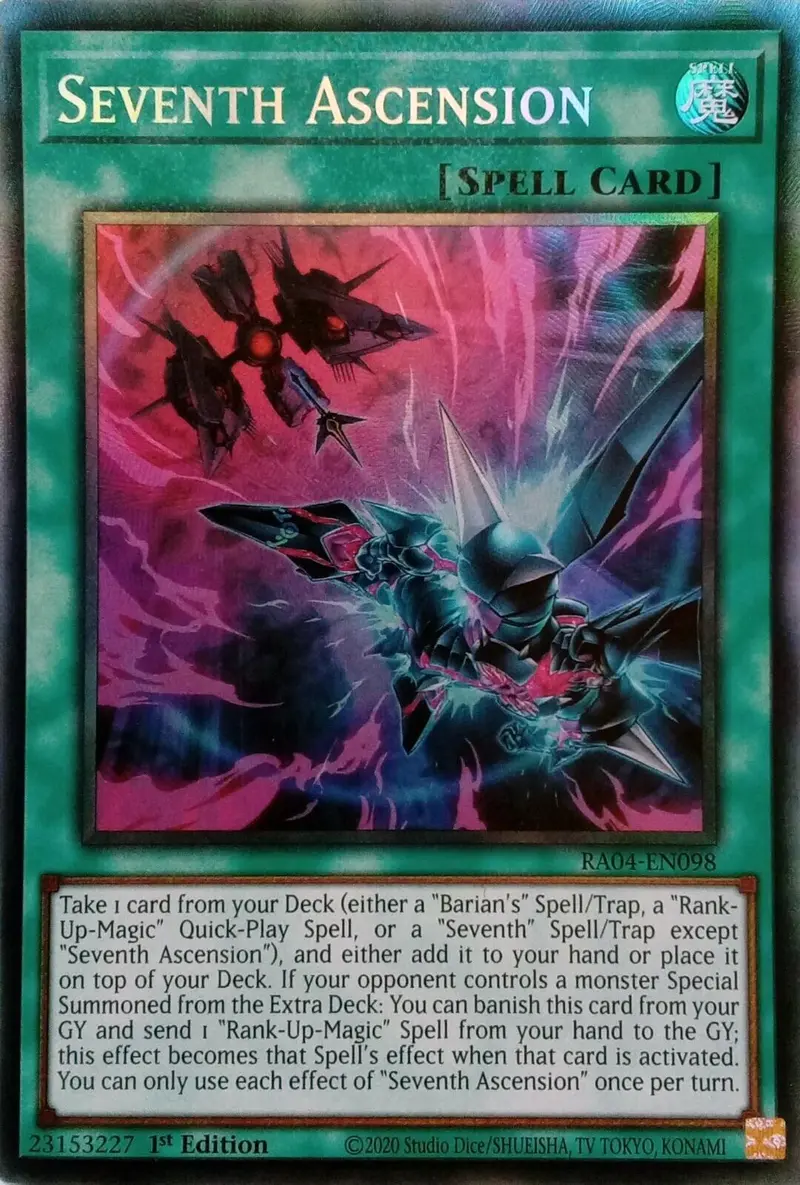 Seventh Ascension [Ra04-En098] Prismatic Collector's Rare 1