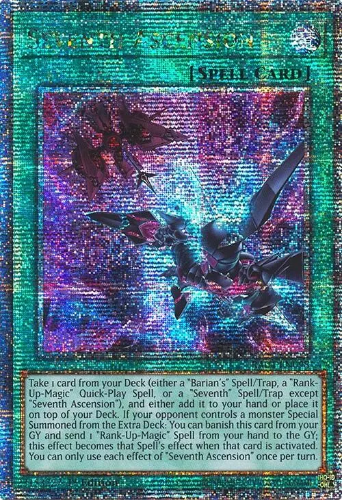 Seventh Ascension [Ra04-En098] Quarter Century Secret Rare 1
