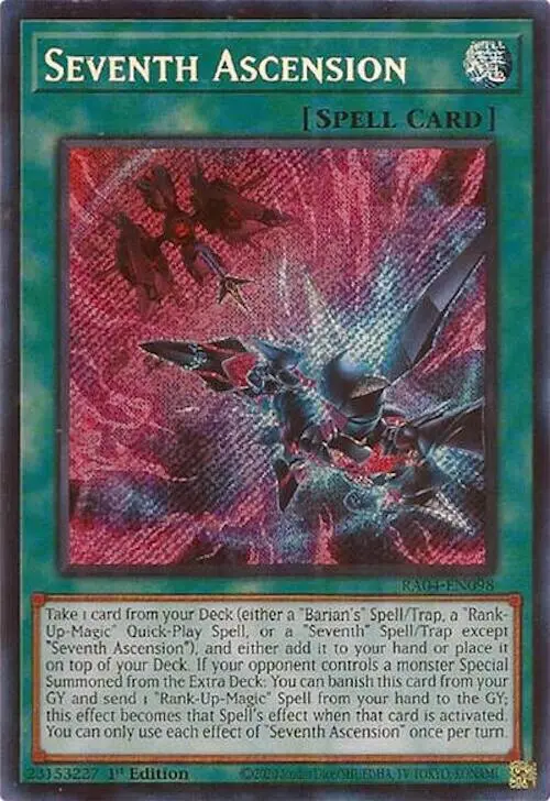 Seventh Ascension [Ra04-En098] Secret Rare 1