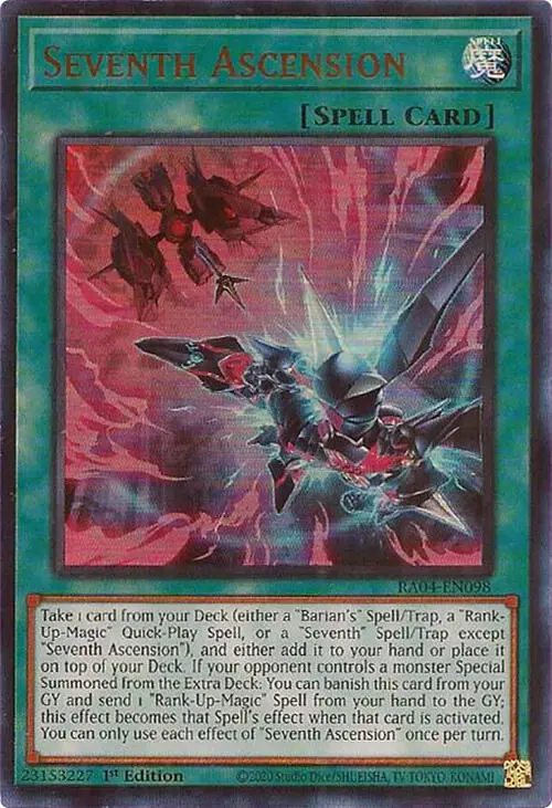 Seventh Ascension [Ra04-En098] Ultra Rare 1