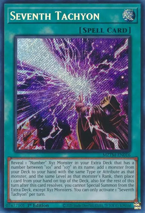 Seventh Tachyon [Mztm-En016] Secret Rare 1