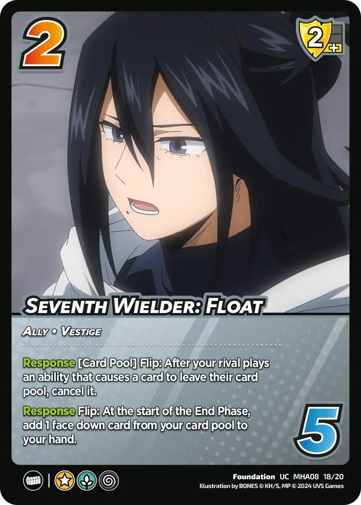 Seventh Wielder: Float [Challenger Series: My Hero Academia - Dark Hero Arc] 1