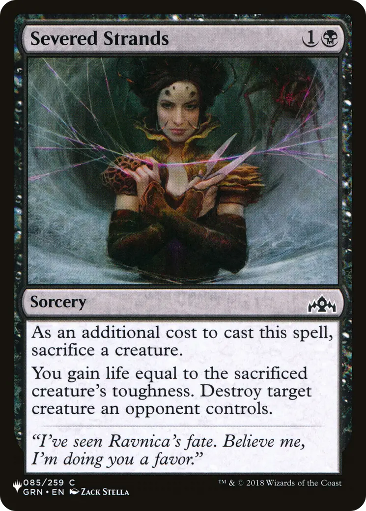 Severed Strands [The List] 1