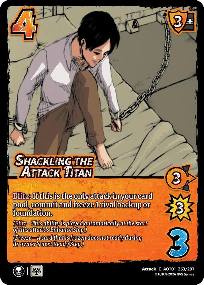 Shackling The Attack Titan 1