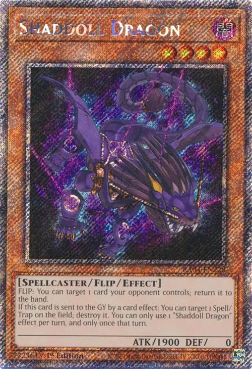 Shaddoll Dragon [Ra04-En228] Platinum Secret Rare 1