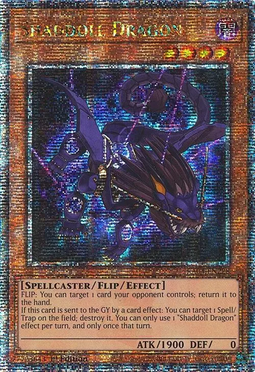 Shaddoll Dragon [Ra04-En228] Quarter Century Secret Rare 1