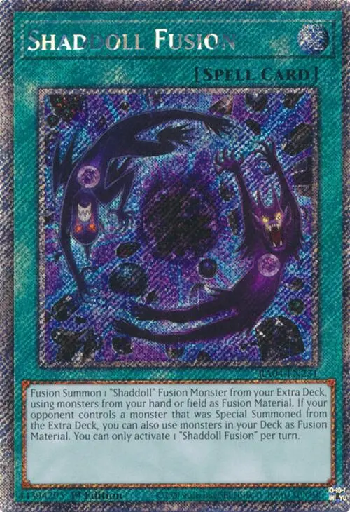 Shaddoll Fusion [Ra04-En231] Platinum Secret Rare 1