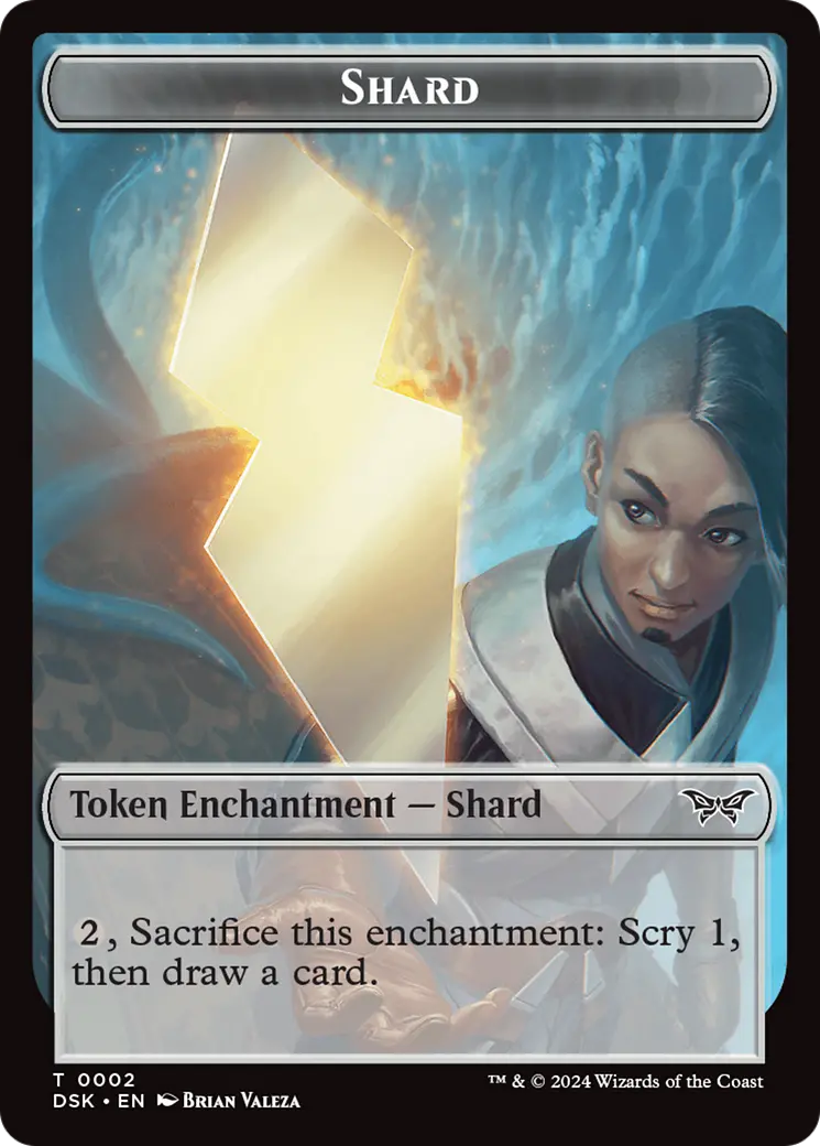 Shard Token [Duskmourn: House Of Horror Tokens] 1
