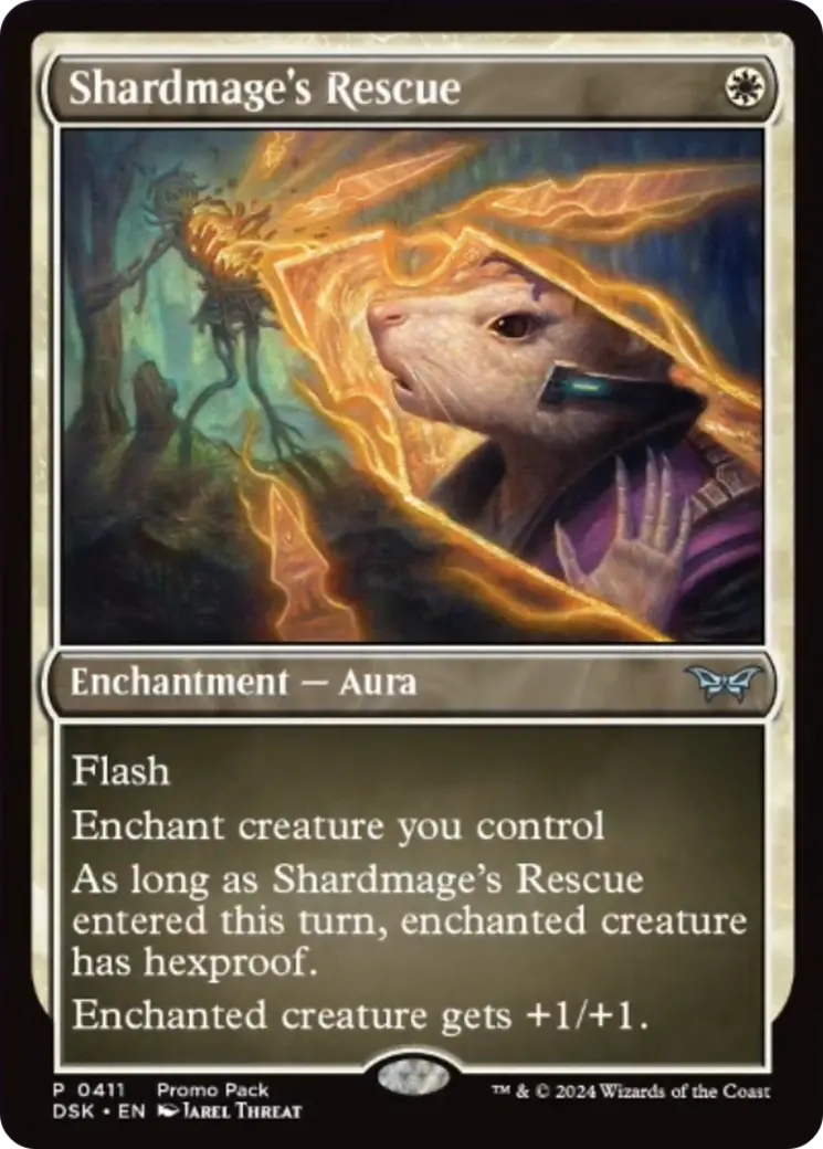 Shardmage's Rescue (Promo Pack) [Duskmourn: House Of Horror Promos] 1