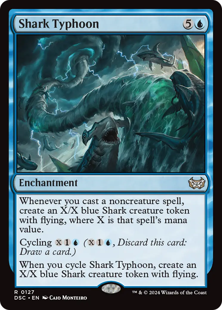 Shark Typhoon [Duskmourn: House Of Horror Commander] 1