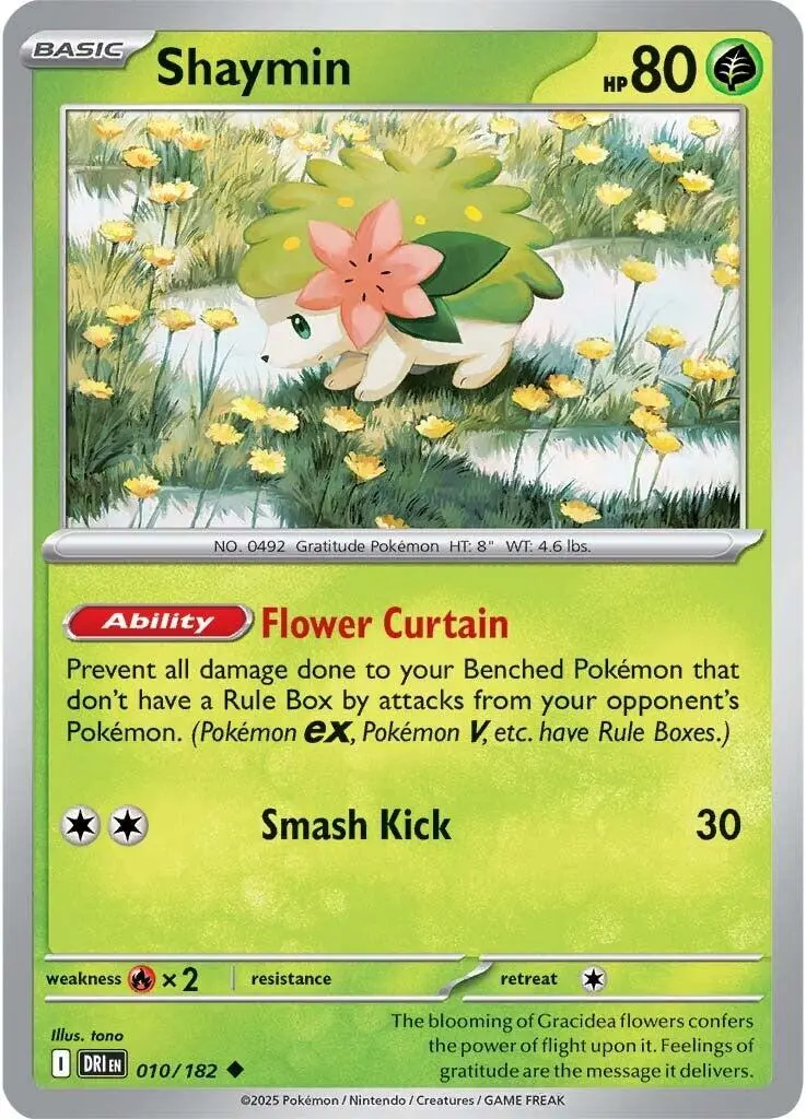 Shaymin (010/182) [Scarlet & Violet: Destined Rivals] 1