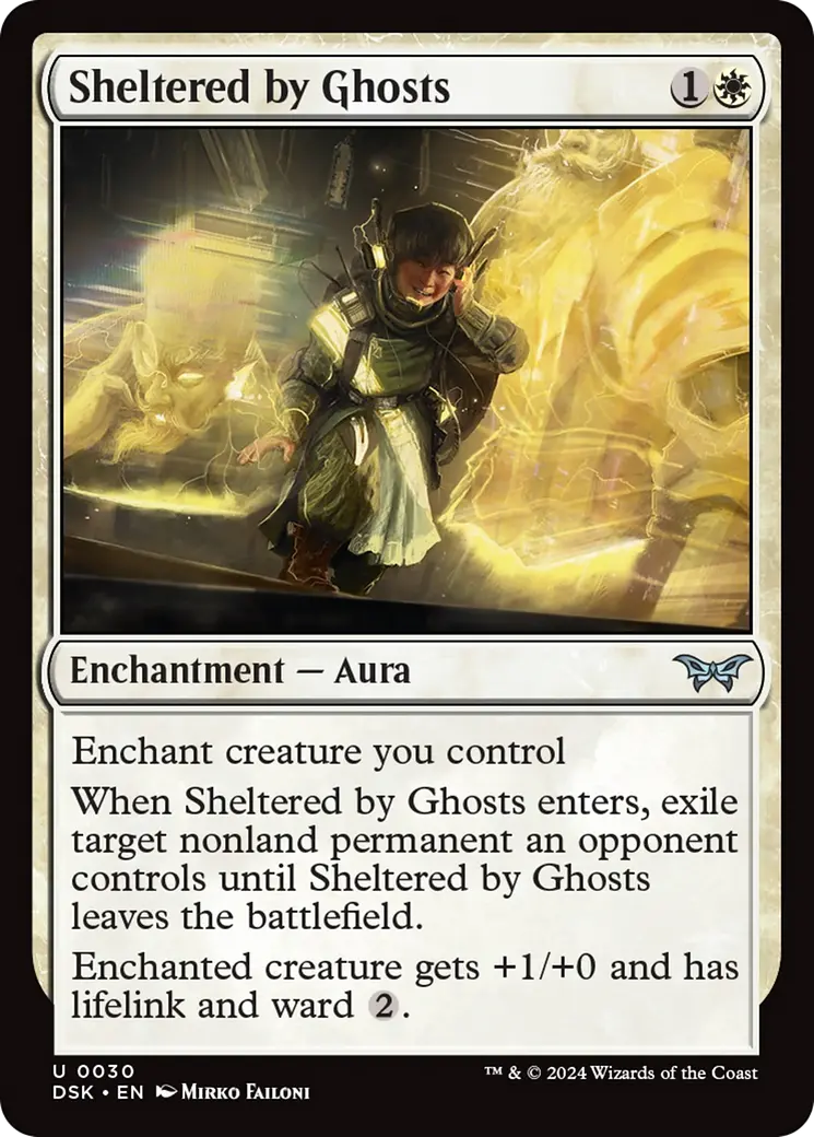 Sheltered By Ghosts [Duskmourn: House Of Horror] 1