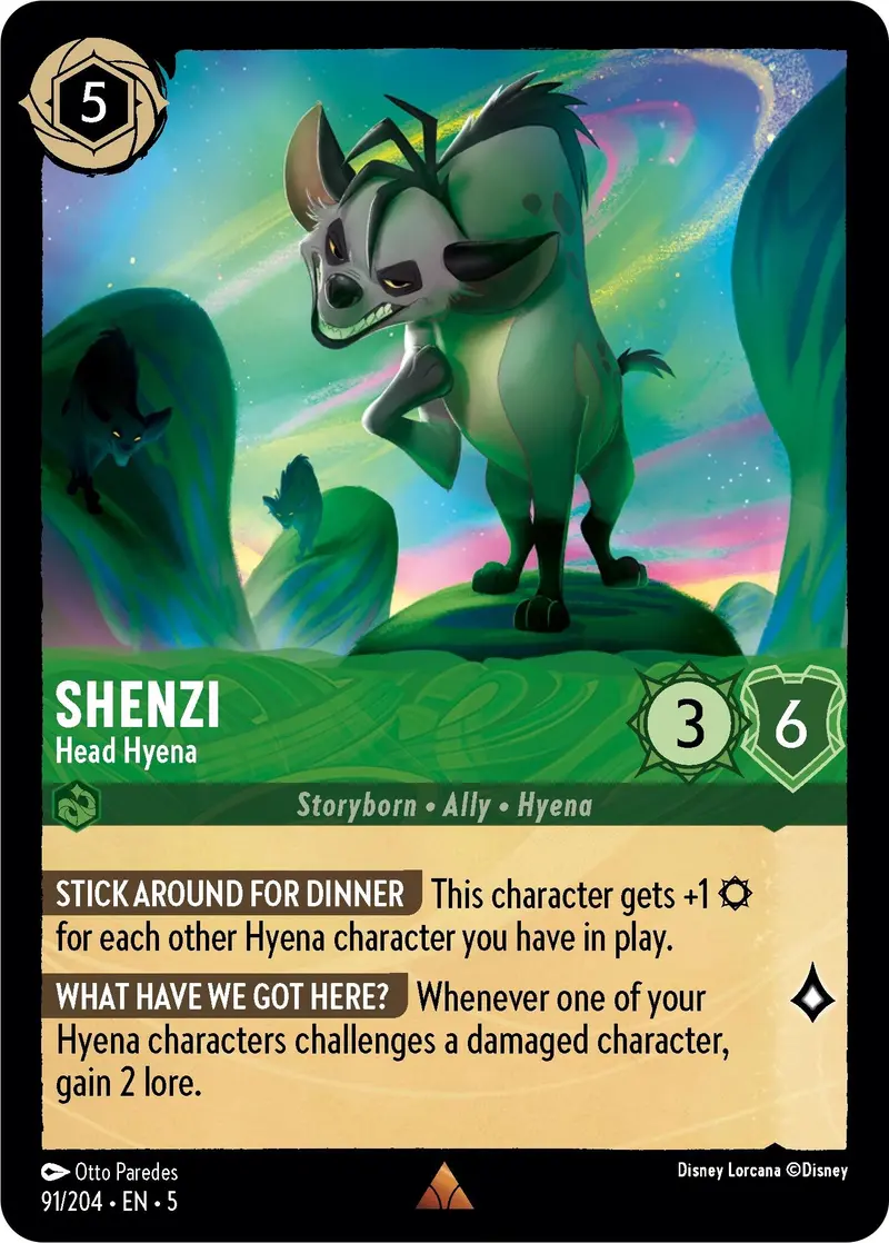 Shenzi - Head Hyena (91/204) [Shimmering Skies] 1