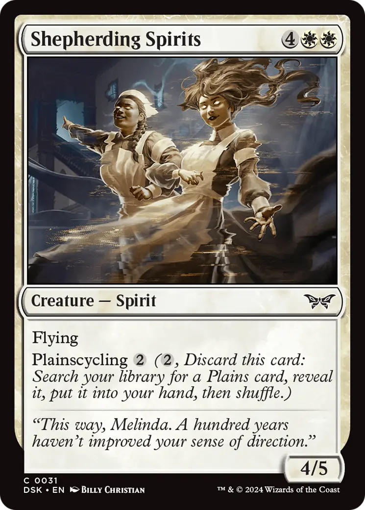 Shepherding Spirits [Duskmourn: House Of Horror] 1
