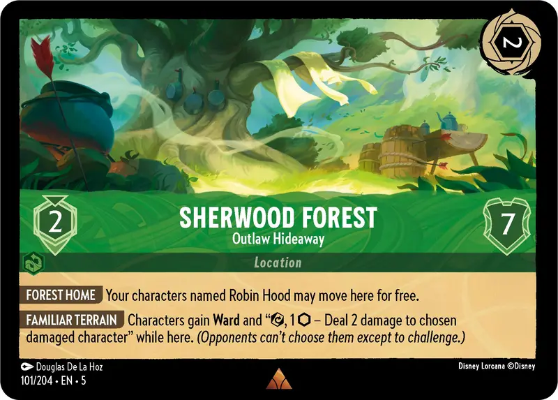 Sherwood Forest - Outlaw Hideaway (101/204) [Shimmering Skies] 1