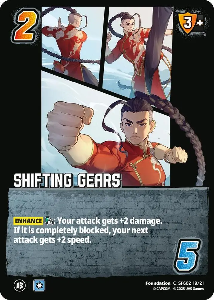 Shifting Gears - Challenger Series: Street Fighter 6 (Sf6) (Foil) 1