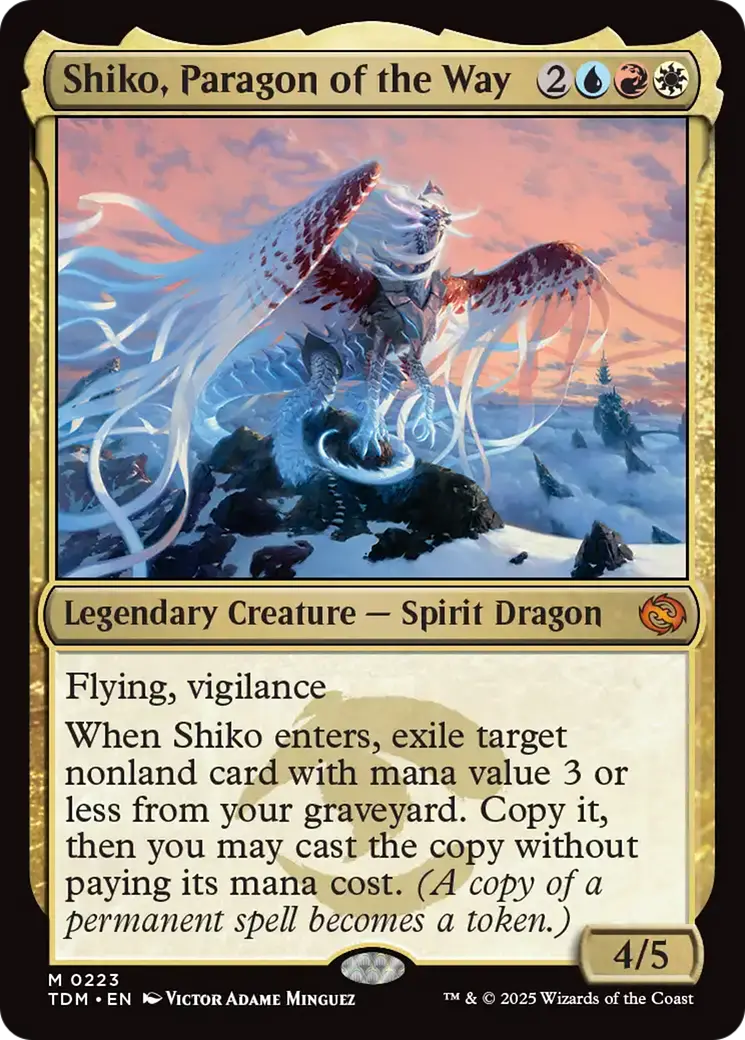 Shiko, Paragon Of The Way [Tarkir: Dragonstorm] 1