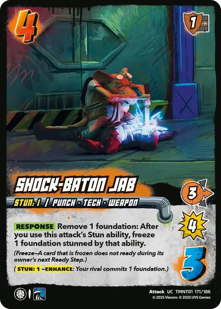 Shock-Baton Jab - Teenage Mutant Ninja Turtles (Tmnt) 1