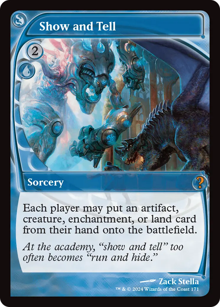 Show And Tell (Future Sight) [Mystery Booster 2] 1
