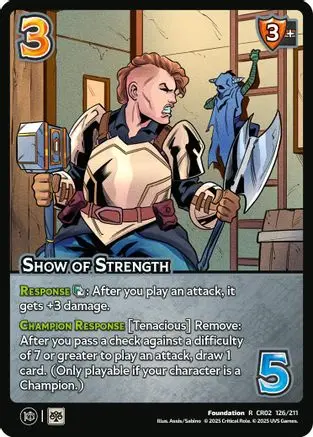 Show Of Strength 1
