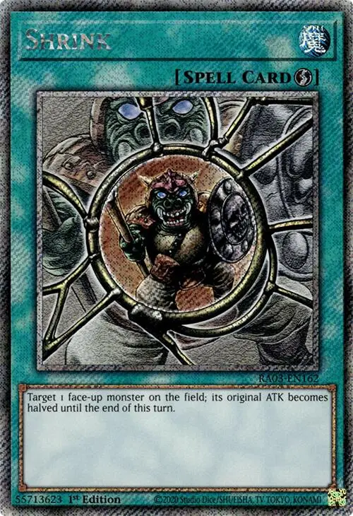 Shrink (Platinum Secret Rare) [Ra03-En162] Platinum Secret Rare 1