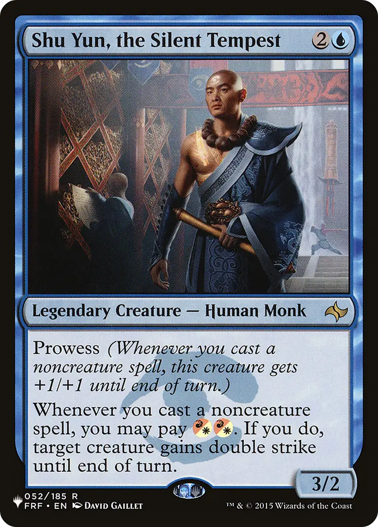 Shu Yun, The Silent Tempest [The List] 1