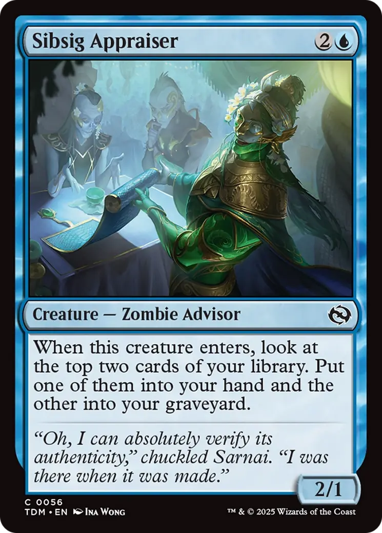 Sibsig Appraiser [Tarkir: Dragonstorm] 1