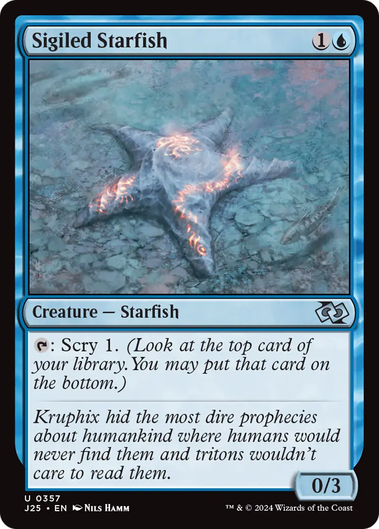 Sigiled Starfish [Foundations Jumpstart] 1