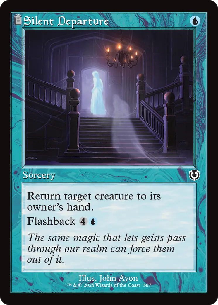 Silent Departure (Retro Frame) [Innistrad Remastered] 1