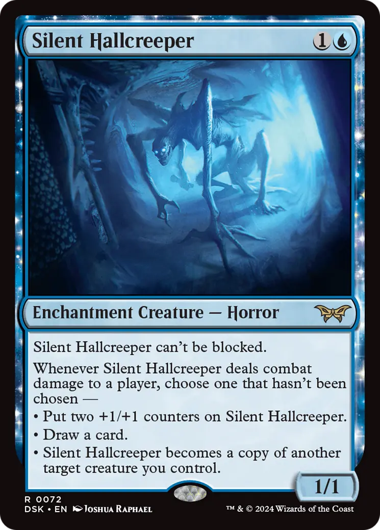 Silent Hallcreeper [Duskmourn: House Of Horror] 1