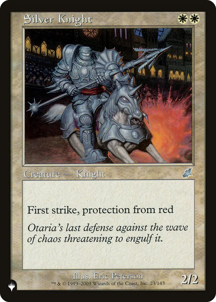 Silver Knight [The List] 1
