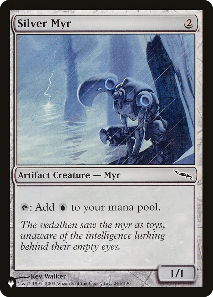 Silver Myr [The List] 1
