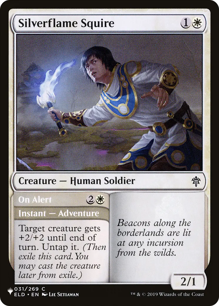 Silverflame Squire [The List] 1