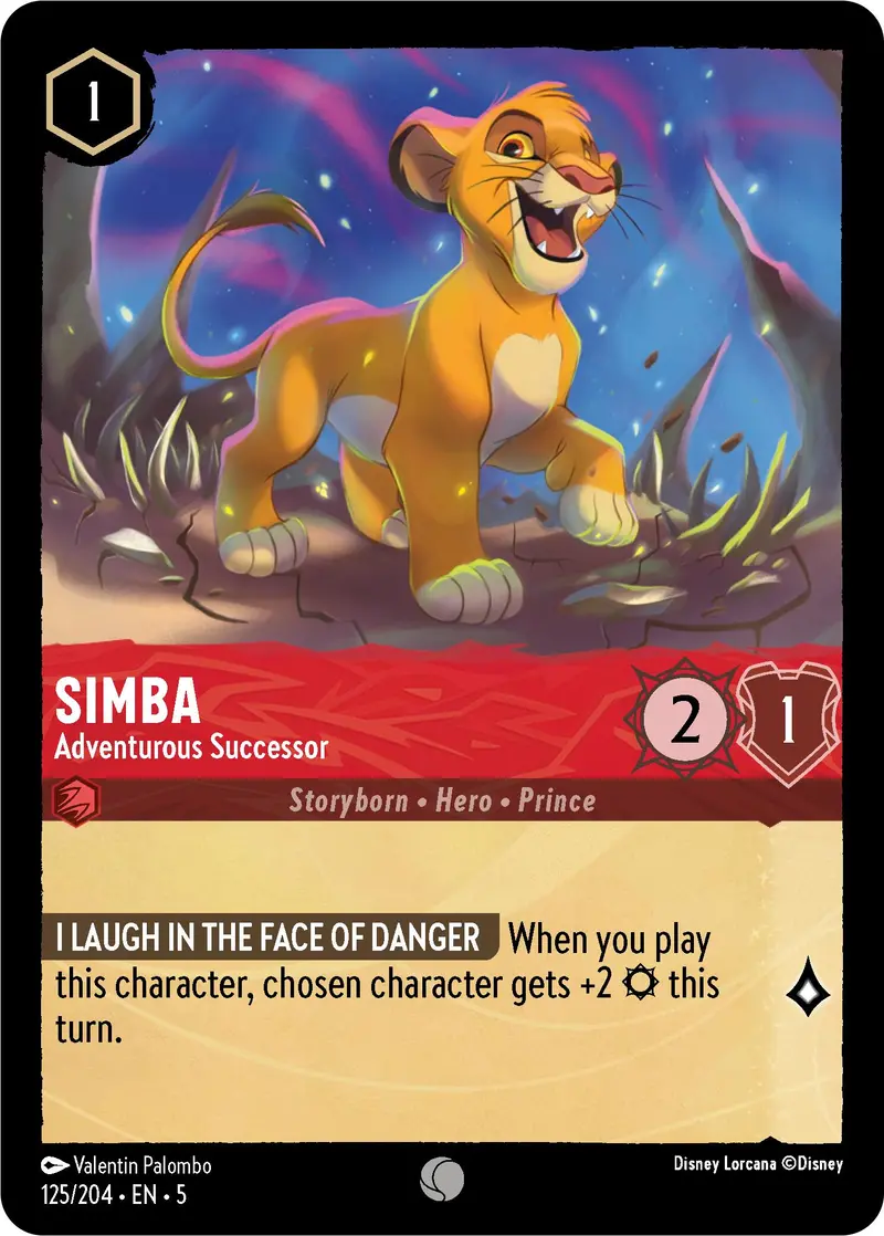 Simba - Adventurous Successor (125/204) [Shimmering Skies] 1