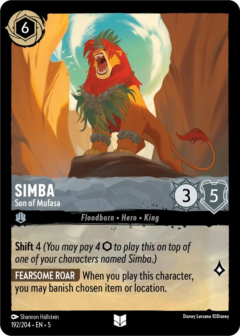 Simba - Son Of Mufasa (192/204) [Shimmering Skies] 1