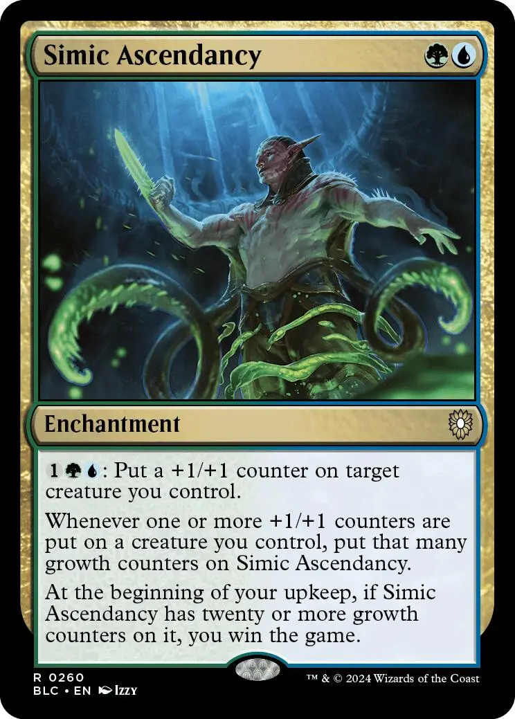 Simic Ascendancy [Bloomburrow Commander] 1