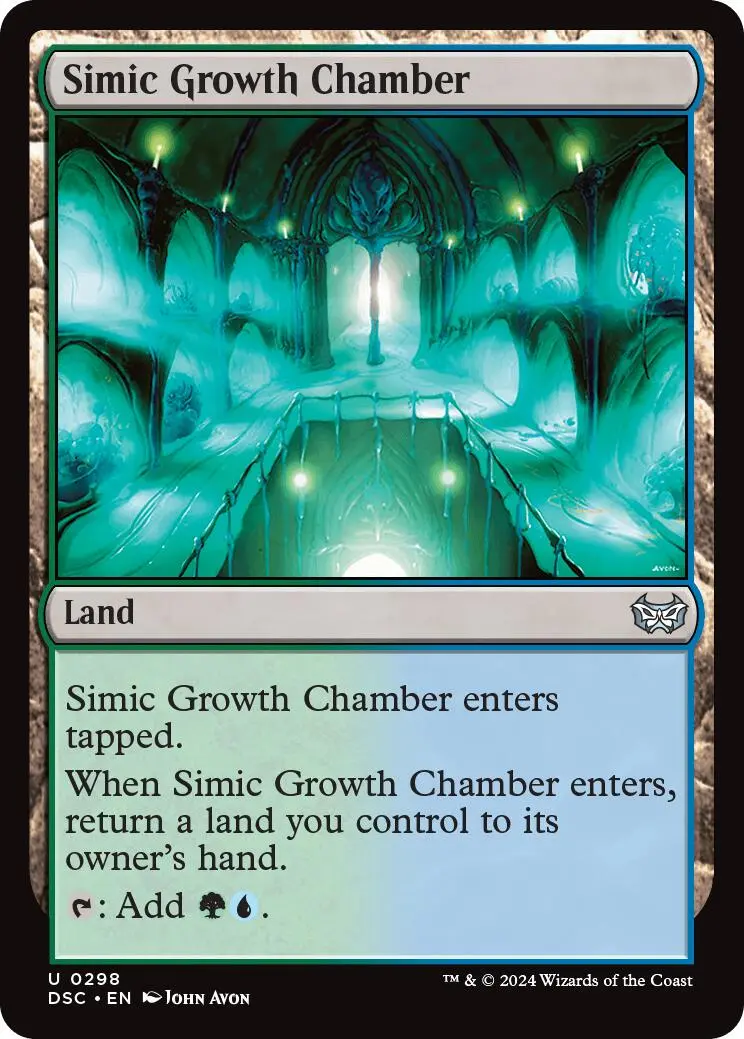 Simic Growth Chamber [Duskmourn: House Of Horror Commander] 1