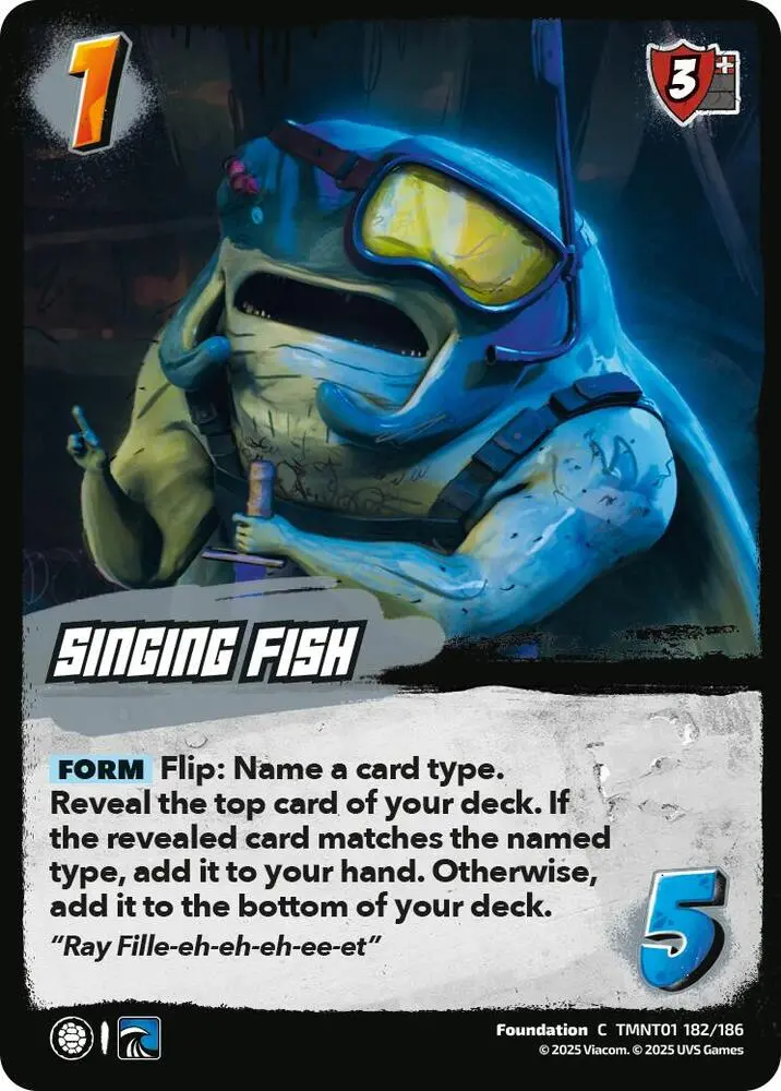 Singing Fish - Teenage Mutant Ninja Turtles (Tmnt) 1