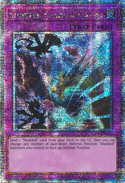 Sinister Shadow Games [Ra04-En232] Quarter Century Secret Rare 1
