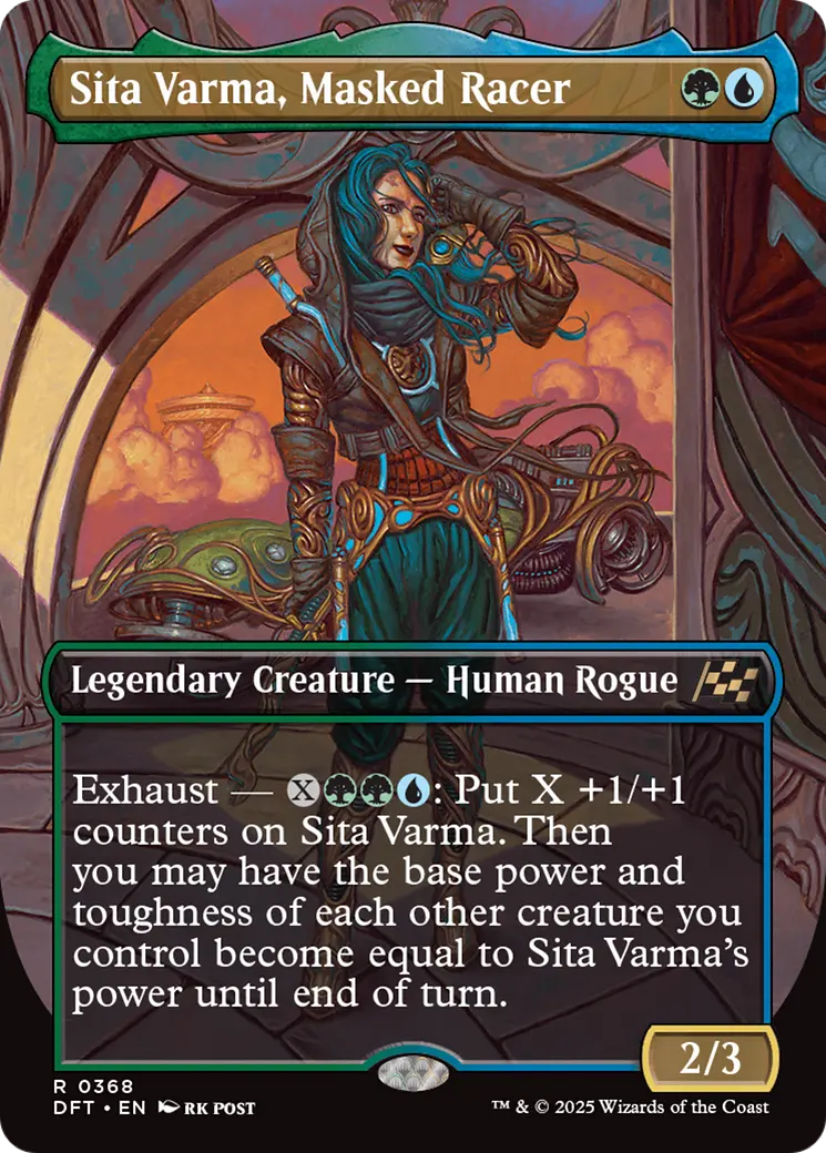 Sita Varma, Masked Racer (Borderless) [Aetherdrift] 1