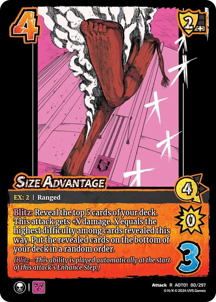 Size Advantage - Foil 1