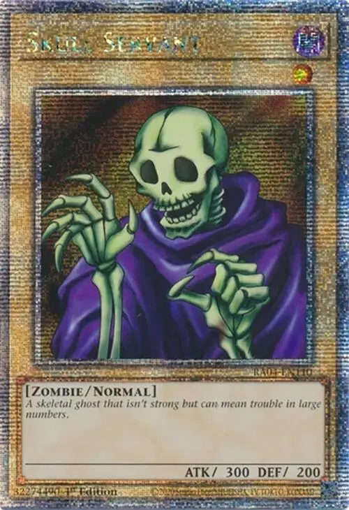 Skull Servant [Ra04-En110] Quarter Century Secret Rare 1