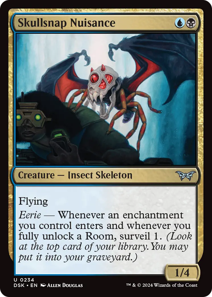 Skullsnap Nuisance [Duskmourn: House Of Horror] 1