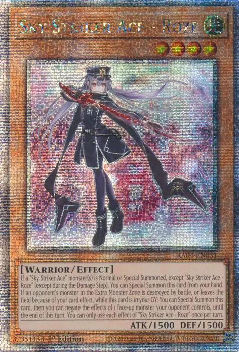 Sky Striker Ace - Roze [Ra04-En031] Quarter Century Secret Rare 1